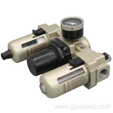 pneumatic source treatment air filter regulator lubricator